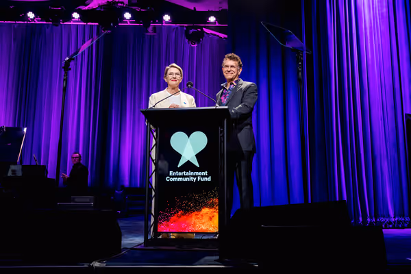 Annette Bening and Brian Stokes Mitchell Photo