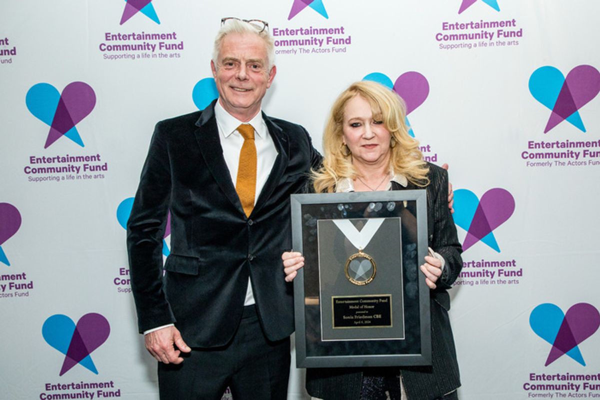 Stephen Daldry and Sonia Friedman  at 