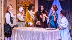 Bo Foxworth, Katie Karel, Rogelio Douglas III, Christopher M. Williams, Melanie Lora and Shanté Deloach @ BroadwayWorld Bo Foxworth, Katie Karel, Rogelio Douglas III, Christopher M. Williams, Melanie Lora Photo