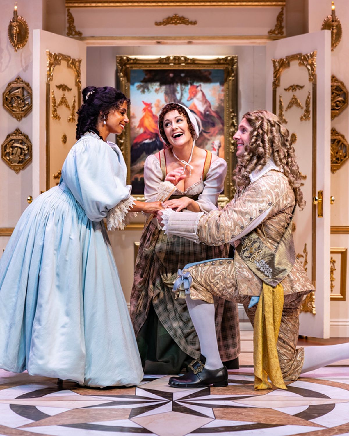 Shanté Deloach, Katie Karel and Jared Van Heel  at 