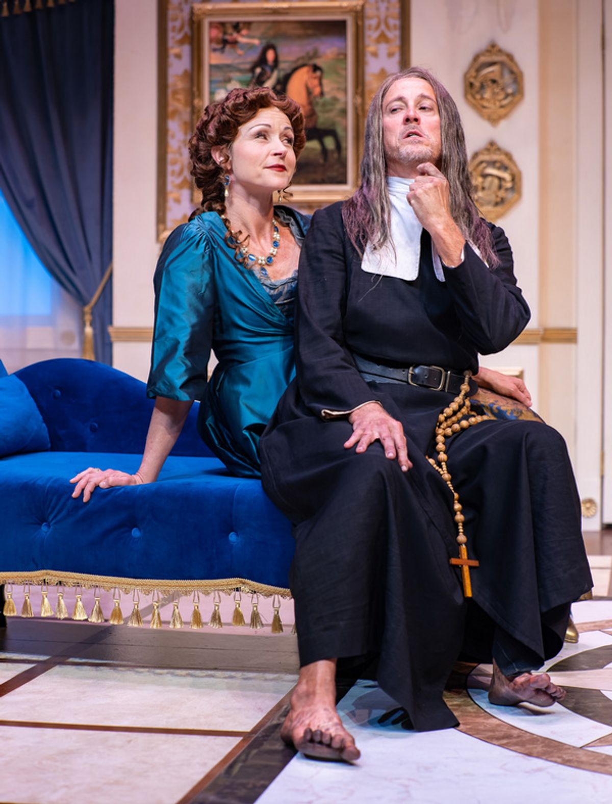 Melanie Lora and Bruce Turk  at 