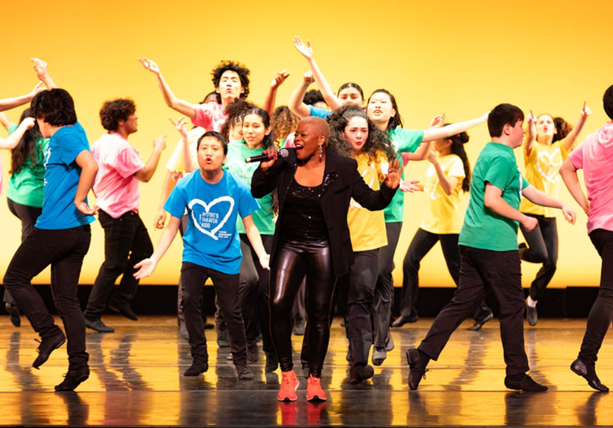 Nikki Kimbrough and Rosie's Theater Kids at 