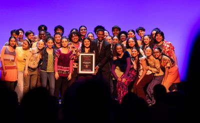 Charles Randolph-Wright and Rosie's Theater Kids Photo