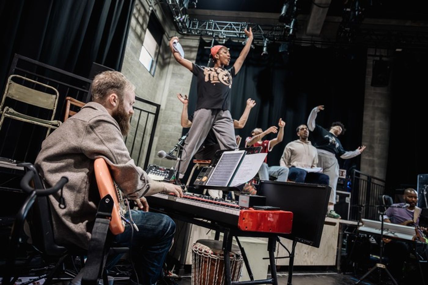Photos: Inside Rehearsal For PASSING STRANGE at the Young Vic Theatre  Image
