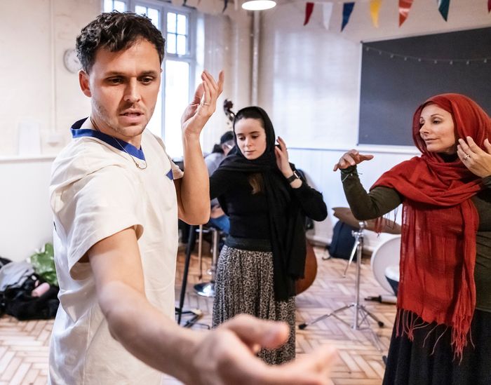 Exclusive: Inside Rehearsal For A SONG OF SONGS and Joaquin Pedro Valdes Sings 'Dance For Me' Image