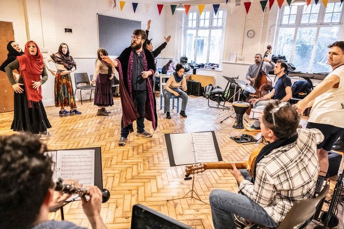 Exclusive: Inside Rehearsal For A SONG OF SONGS and Joaquin Pedro Valdes Sings 'Dance For Me' Image