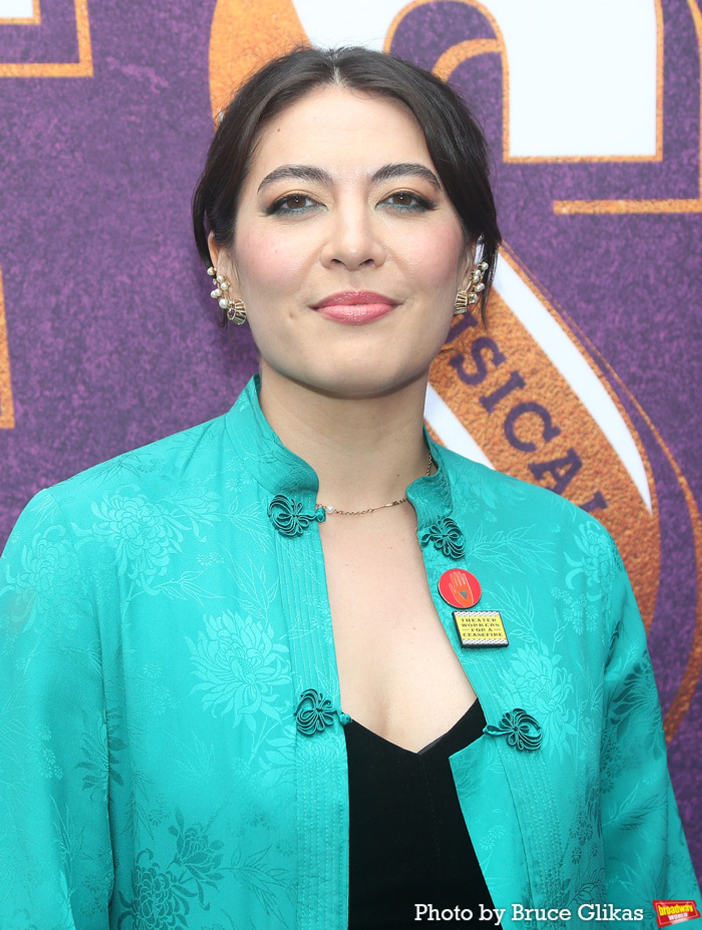 Photos: The Cast of SUFFS Walks the Purple Carpet on Opening Night  Image