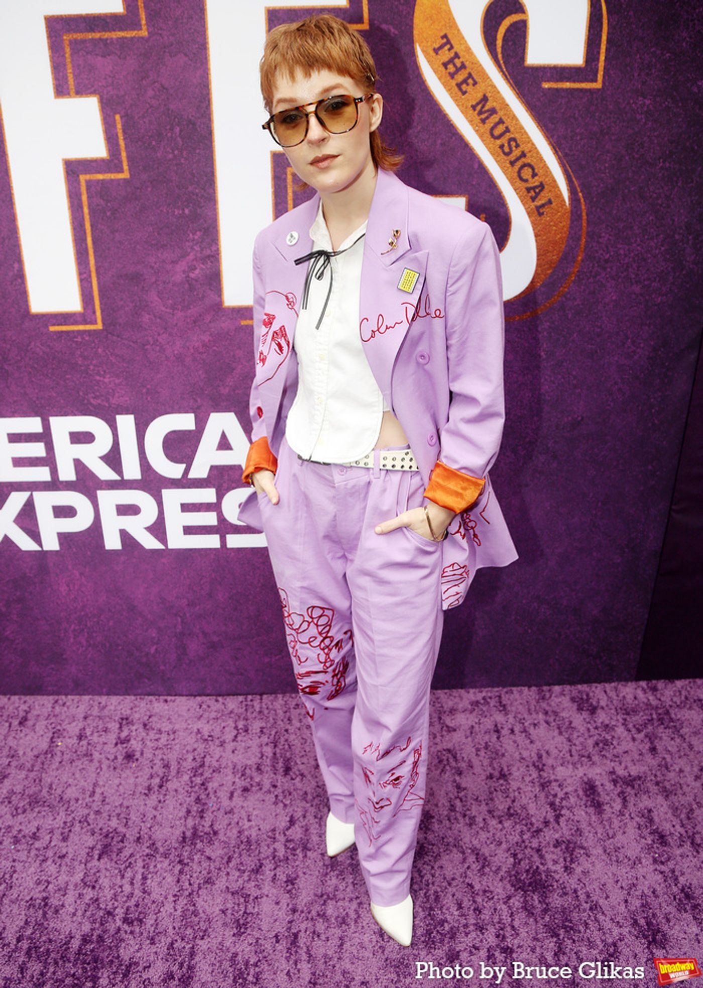 Photos: The Cast of SUFFS Walks the Purple Carpet on Opening Night  Image