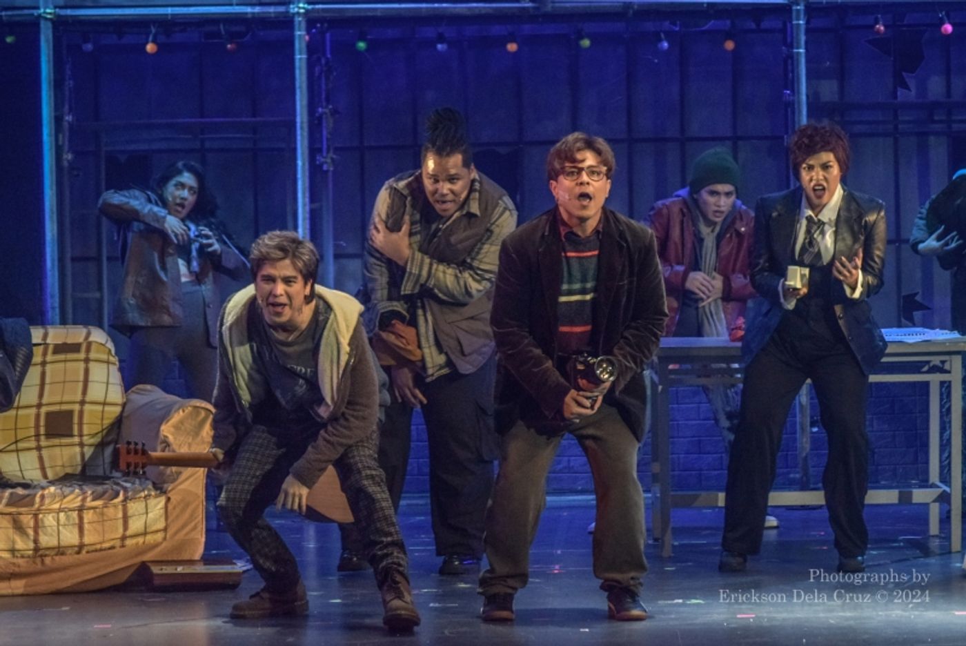 PHOTOS: First Look at 9 Works Theatrical's Restaging of RENT  Image