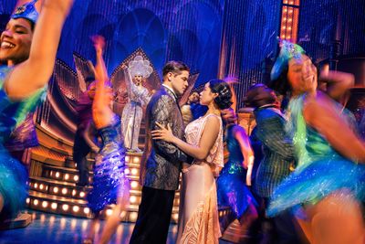 Jeremy Jordan and Eva Noblezada Photo