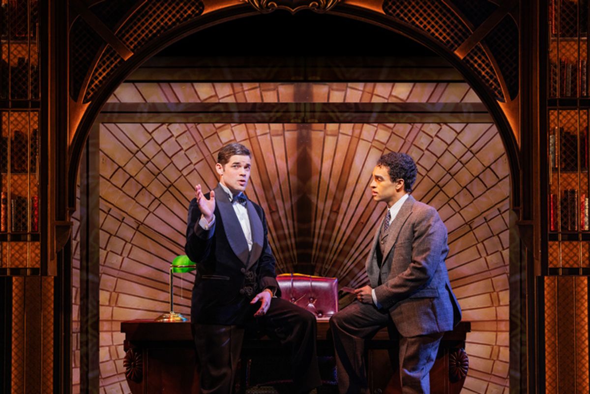 Jeremy Jordan and Noah J. Ricketts at 