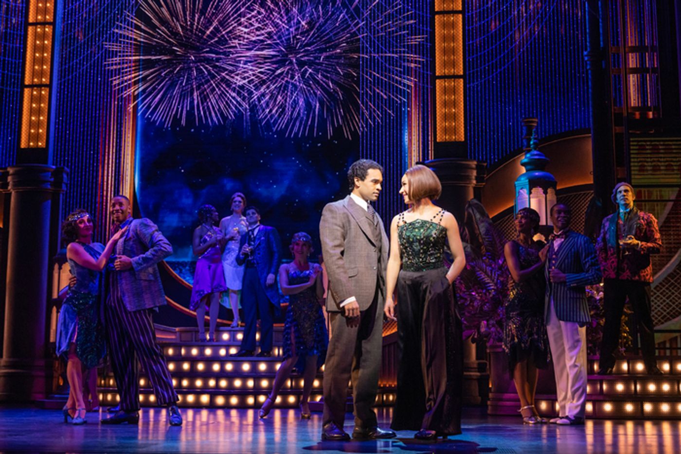 Photos: Jeremy Jordan & Eva Noblezada in THE GREAT GATSBY on Broadway  Image
