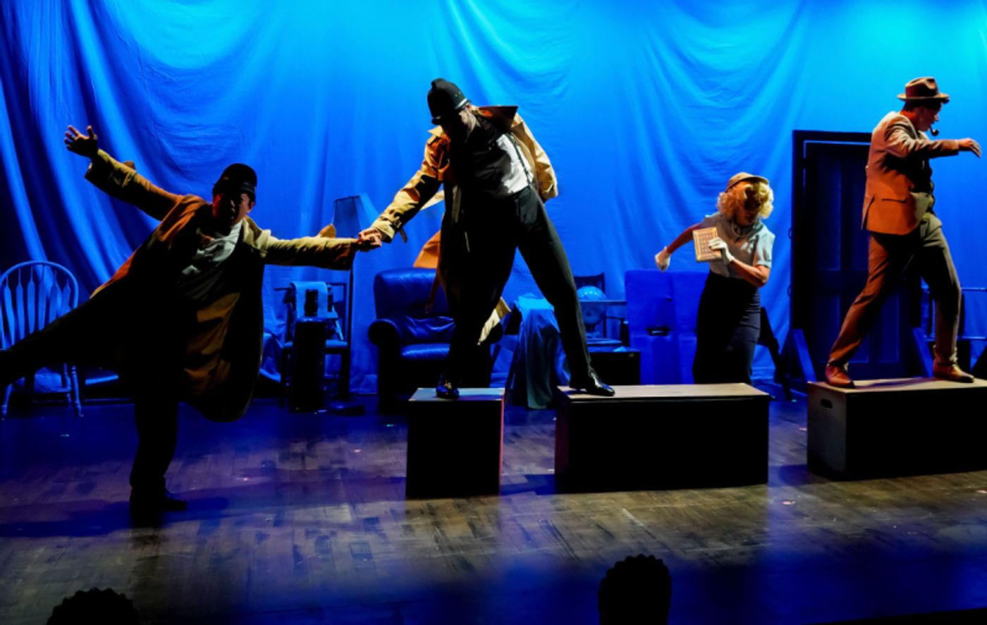 Review: Silliness and Suspense Abound in THE 39 STEPS at New Village Arts  Image