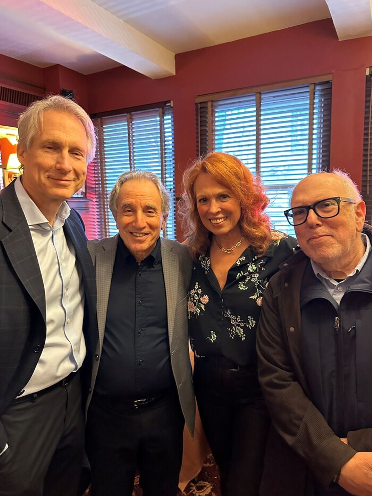 Gregg Edelman, Chip Zien, Carolee Carmello at 