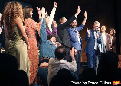 Director Daniel Aukin and The Cast of "Stereophonic" Photo