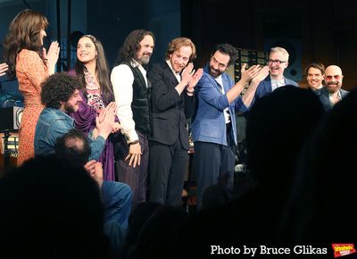 Director Daniel Aukin and The Cast of "Stereophonic" Photo