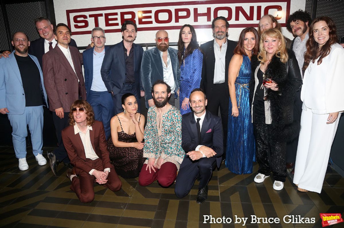 Producers, Greg Nobile, John Johnson, Sue Wagner, Sonia Friedman,  Ashley Melone, Nick Mills, Jillian Robbins, Director Daniel Aukin, Musical Director Justin Craig, Tom Pecinka, Juliana Canfield, Playwright David Adjmi, Sarah Pigeon, Chris Stack, Andrew R. Butler, Eli Gelb, Composer Will Butler and Will Brill  at 