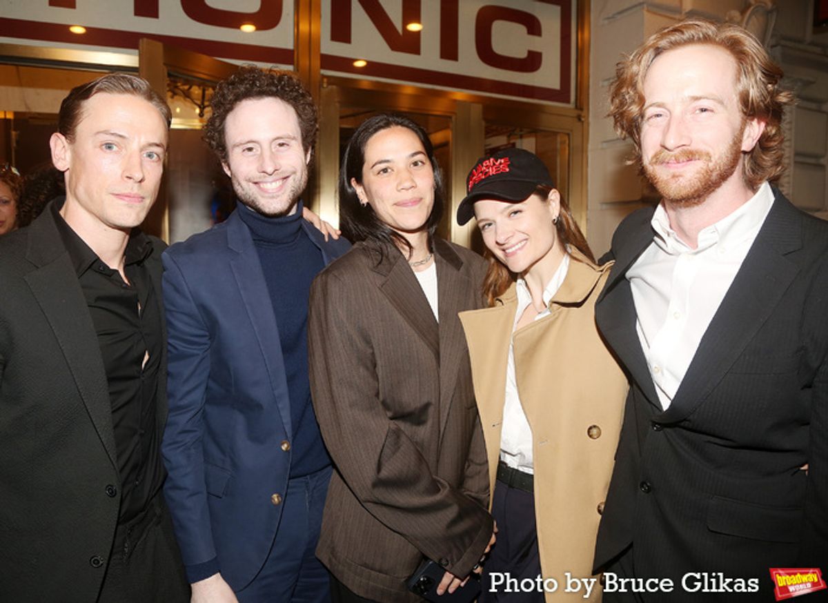 Edmund Donovan, Louisa Jacobson and Benjamin Anthony Anderson at 