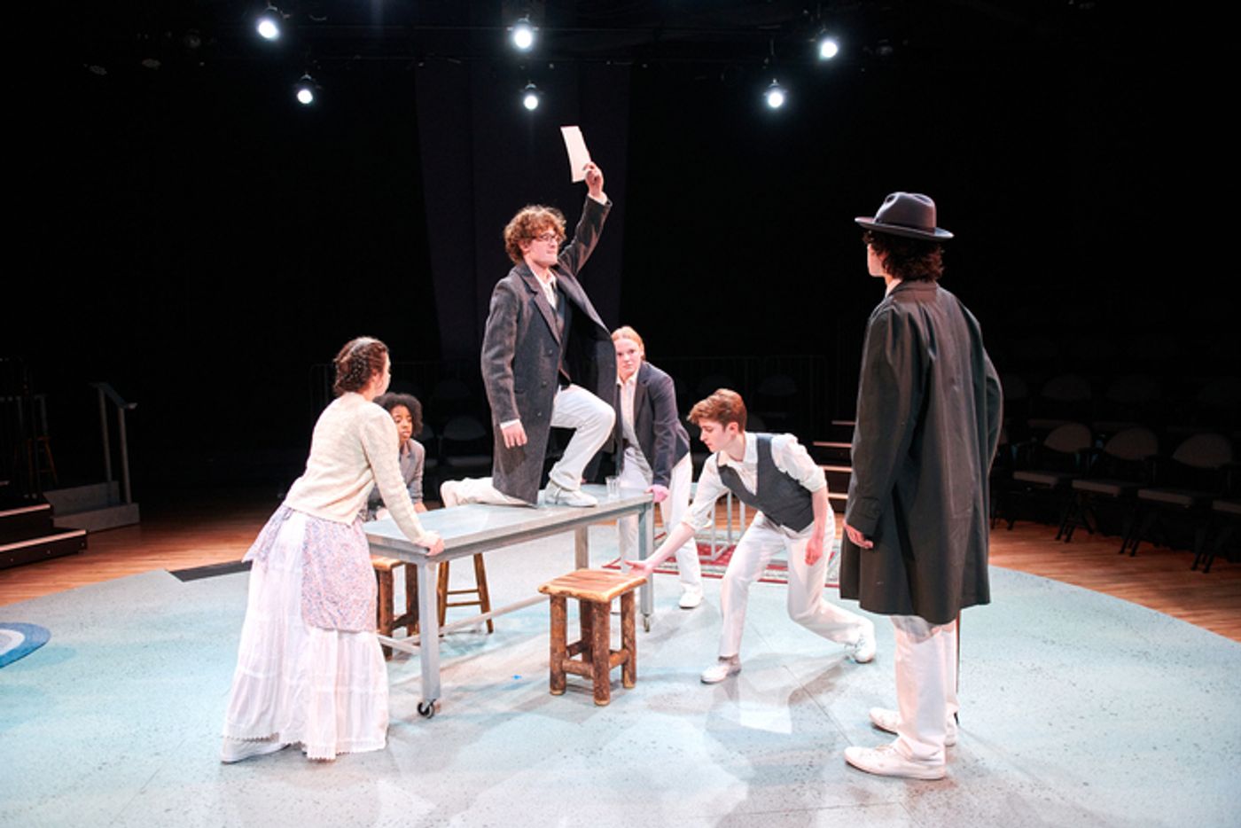 Photos: First Look at First Stage's Young Company's Production of AN ENEMY OF THE PEOPLE Photos: First Look at First Stage's Young Company's Production of AN ENEMY OF THE PEOPLE Image