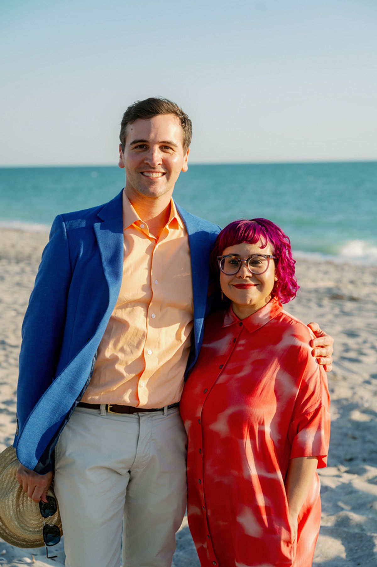 Angélica Negrón and Andy Sandberg at 