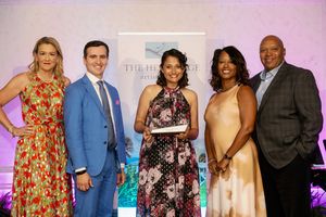 Pauline Wamsler, Andy Sandberg, Deepa Purohit, Stephanie Jones, and Gene Jones @ BroadwayWorld Pauline Wamsler, Andy Sandberg, Deepa Purohit, Stephanie Jones, and Gene Jones Photo