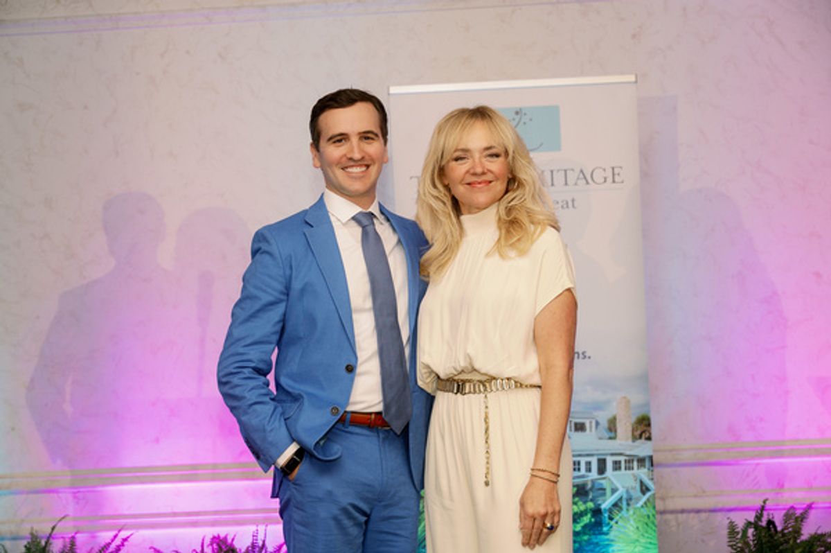 Andy Sandberg and Rachel Bay Jones at 