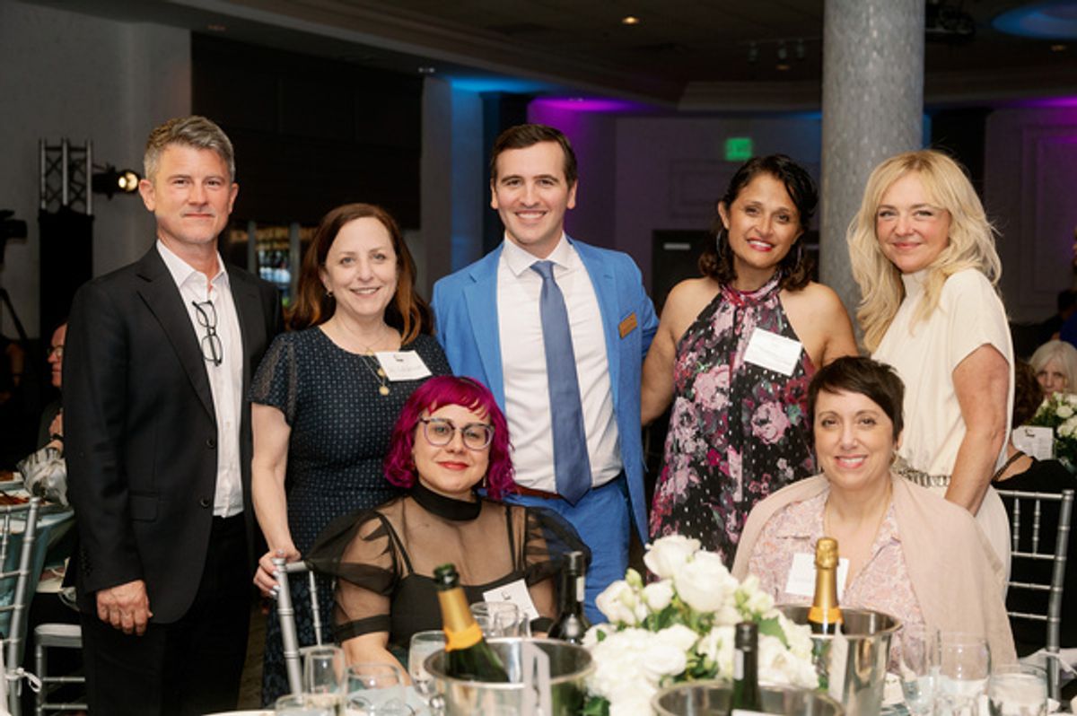 Randy Redd, Jill Feldman, Andy Sandberg, Deepa Purohit, Rachel Bay Jones, Angélica Negrón, and Teresa Rodgers at 