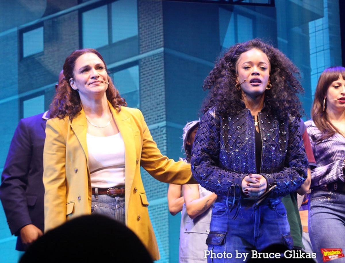 Shoshana Bean and Maleah Joi Moon at 