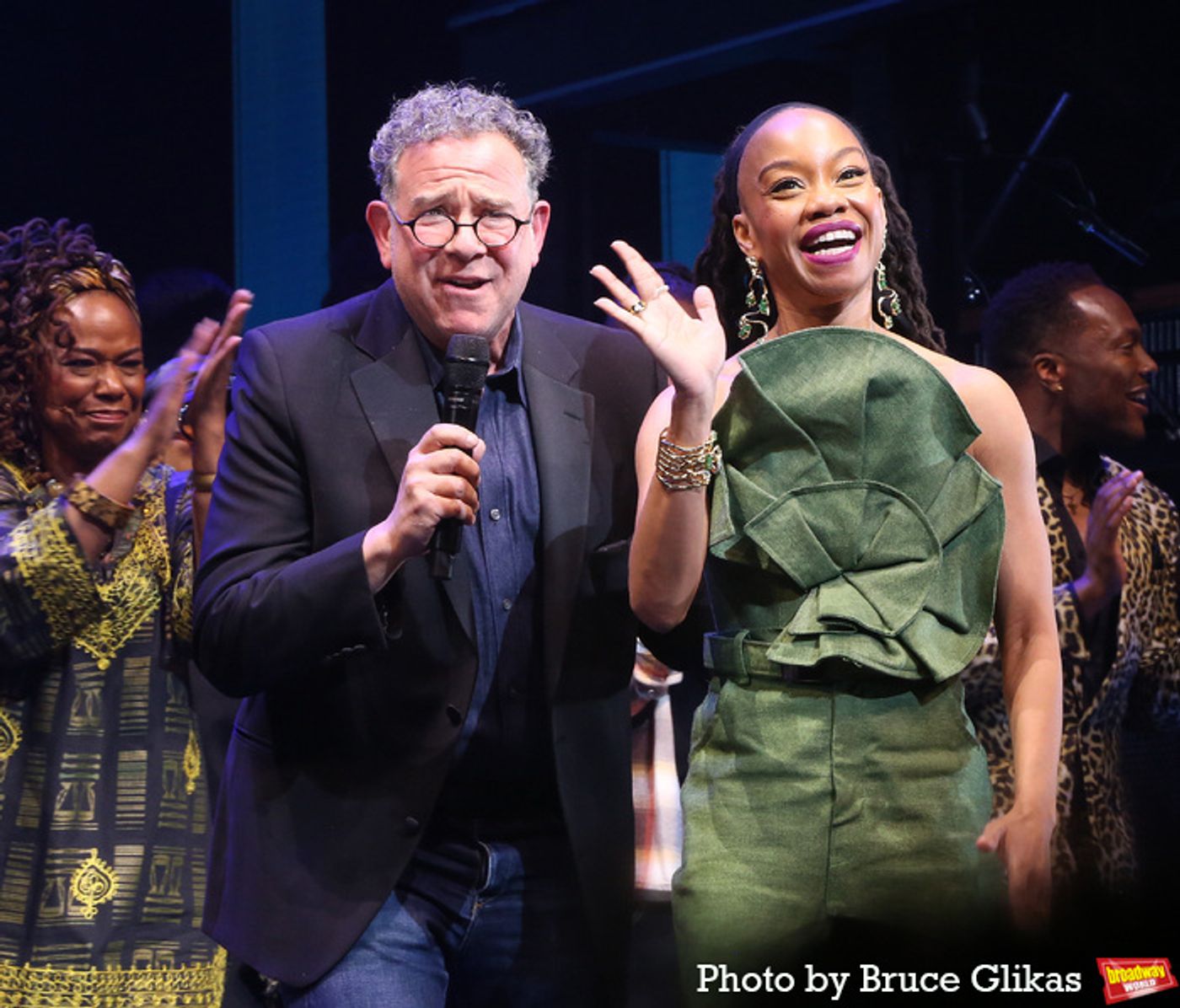 Photos: Inside the HELL'S KITCHEN Opening Night Curtain Call  Image
