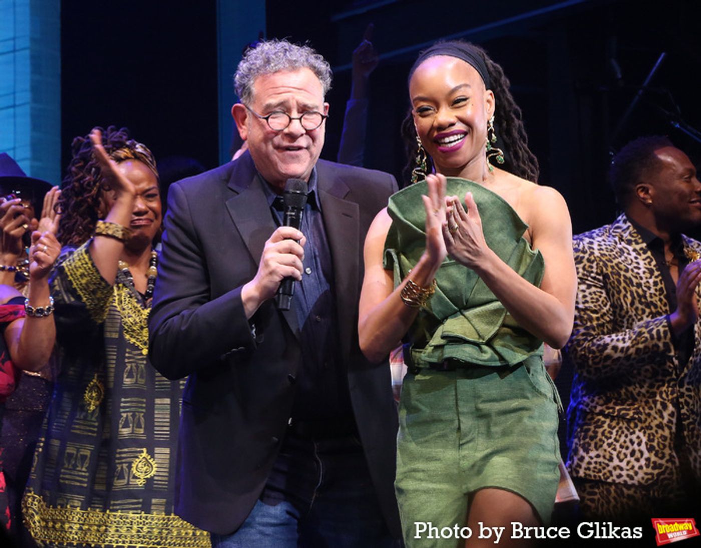 Photos: Inside the HELL'S KITCHEN Opening Night Curtain Call  Image