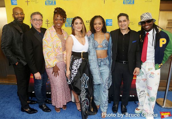 Brandon Victor Dixon. Michael Grieif, Kecia Lewis, Shoshana Bean, Maleah Joi Moon, Kr Photo