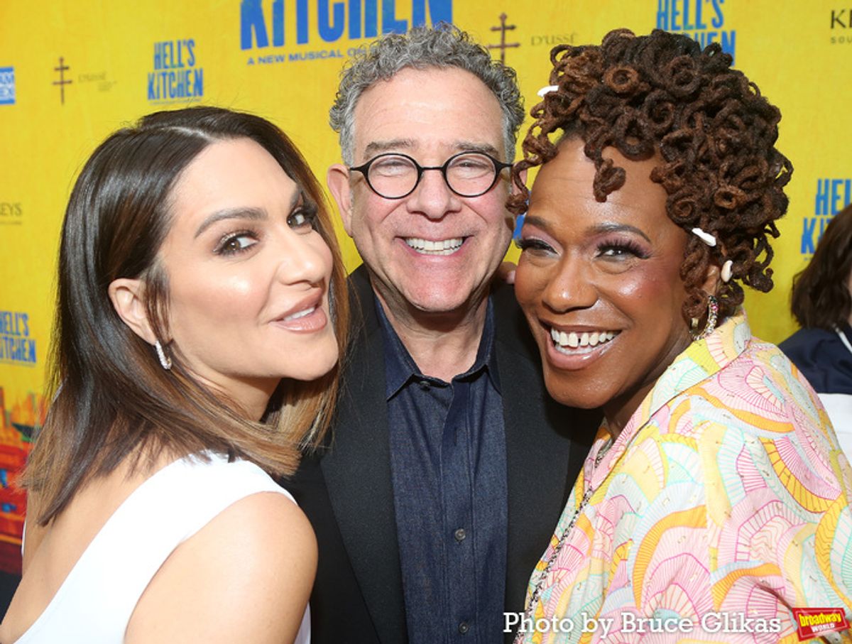 Shoshana Bean, Michael Greif and Kecia Lewis at 