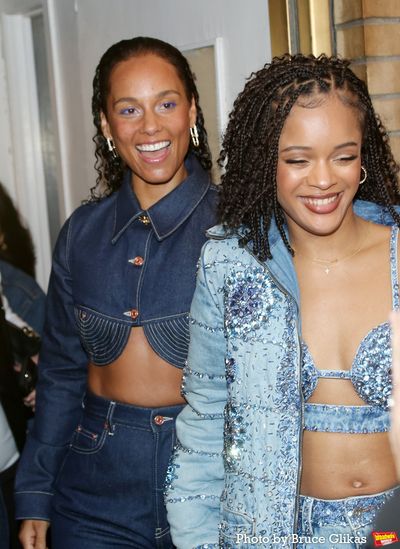 Alicia Keys and Maleah Joi Moon  Photo