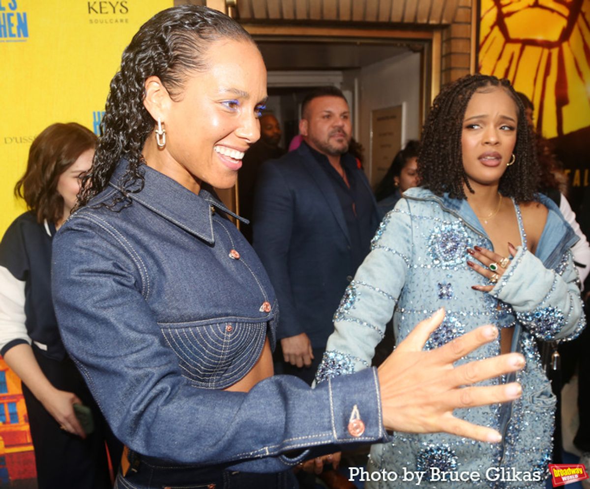 Alicia Keys and Maleah Joi Moon  at 