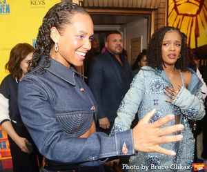 Alicia Keys and Maleah Joi Moon  Photo