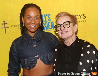 Alicia Keys and mom Terria Joseph Photo