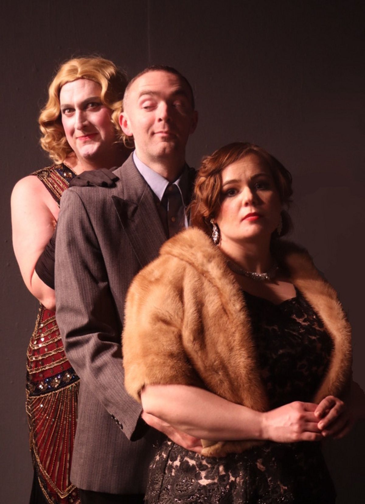 Nicholas Pecht, Daniel Gleeson, and Grace Albert at 