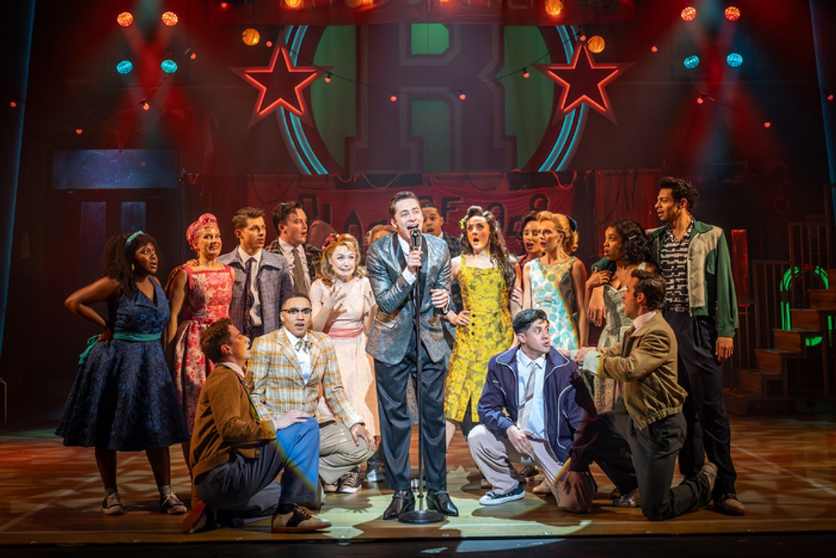 Adam Davidson and the cast  at 