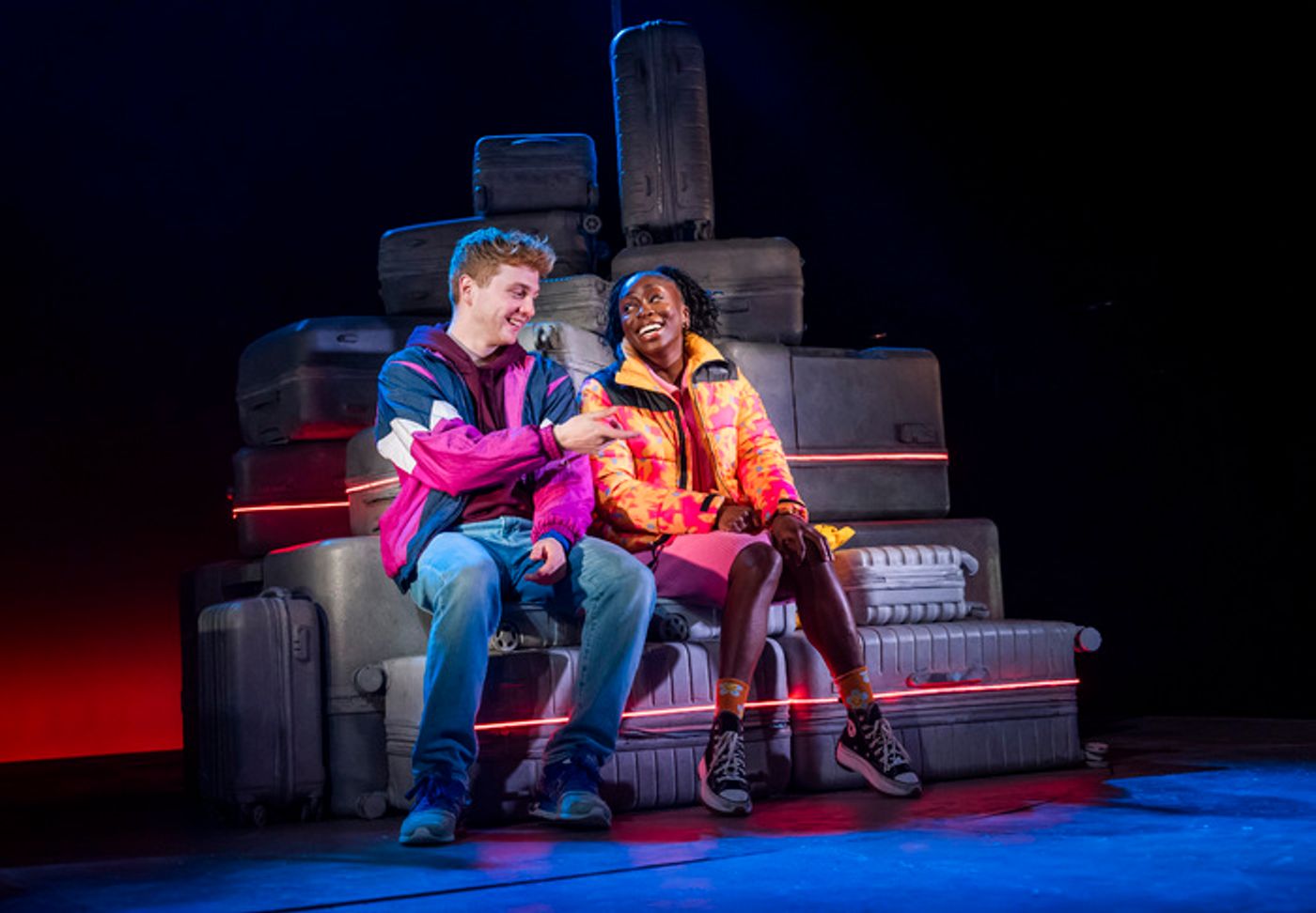 Photos: First Look at the West End Transfer of TWO STRANGERS (CARRY A CAKE ACROSS NEW YORK)  Image