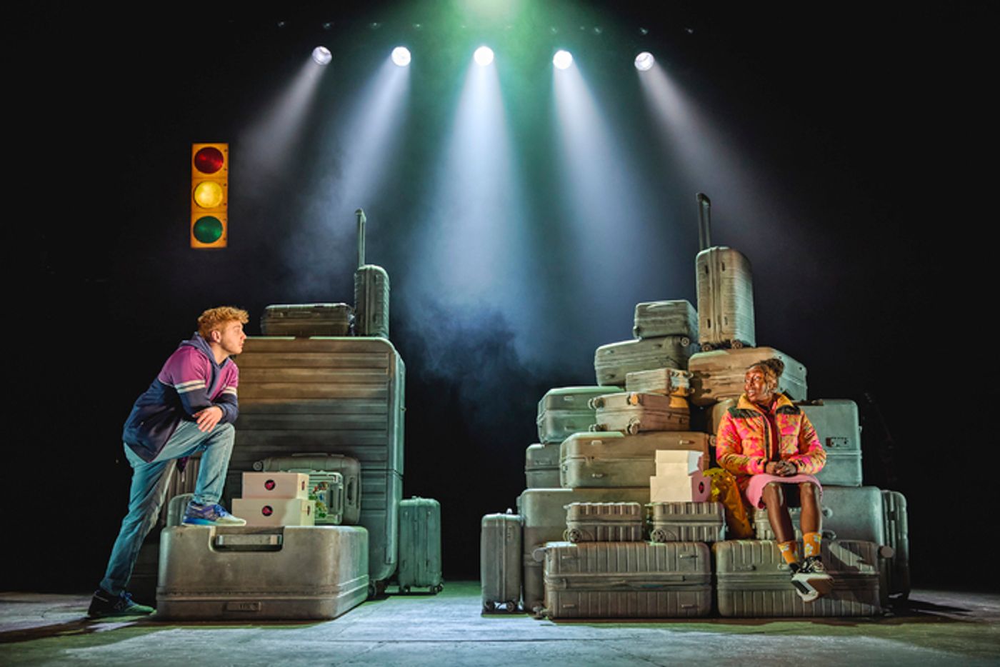 Photos: First Look at the West End Transfer of TWO STRANGERS (CARRY A CAKE ACROSS NEW YORK)  Image