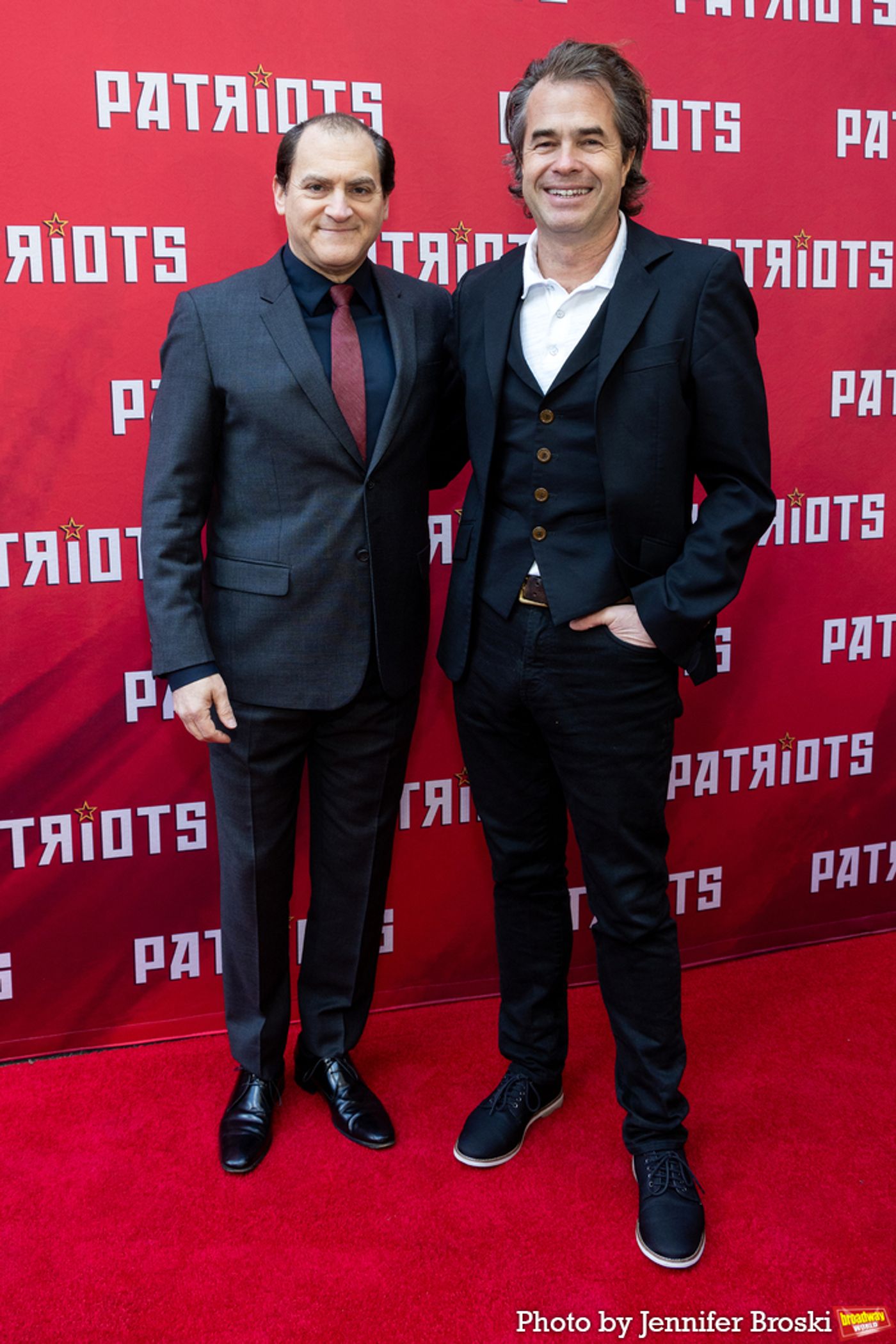 Photos: PATRIOTS Company Celebrates Opening Night  Image