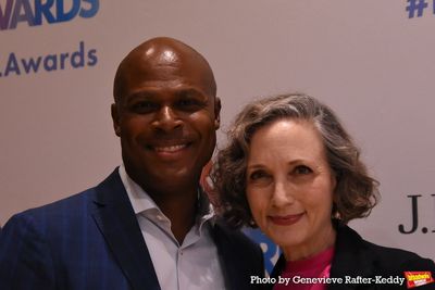 Darin Oduyoye and Bebe Neuwirth Photo