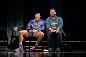 Jordan Barbour (Thought 5) and Malachi McCaskill (Usher) @ BroadwayWorld Jordan Barbour (Thought 5) and Malachi McCaskill (Usher) Photo