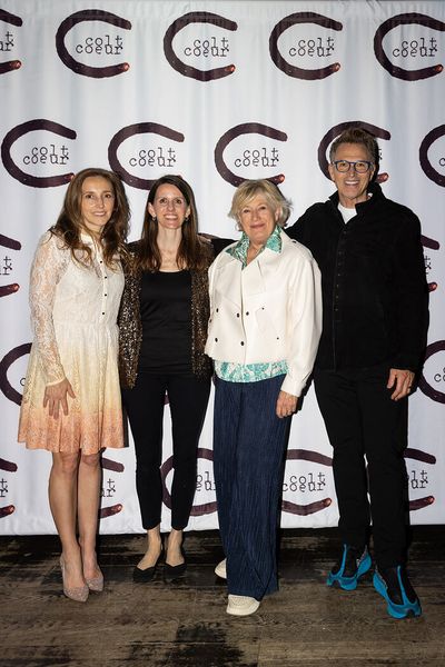 Adrienne Campbell-Holt, Playwright Lia Romeo, Jayne Atkinson, Tim Daly Photo