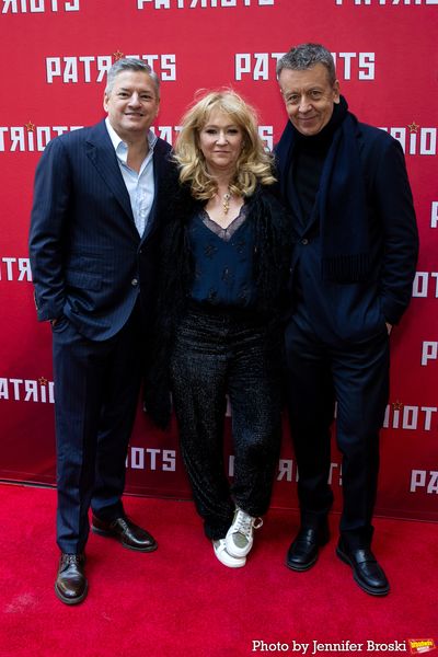 Ted Sarandos, Sonia Friedman, Peter Morgan Photo
