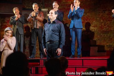 Michael Stuhlbarg and the cast of PATRIOTS Photo