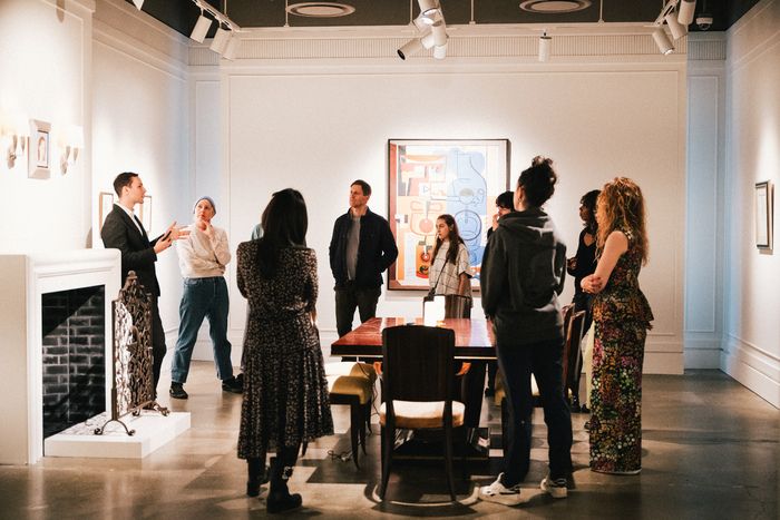 Photos: LEMPICKA Cast Visits 'The World of Tamara' at Sotheby's — photo 10 of 13