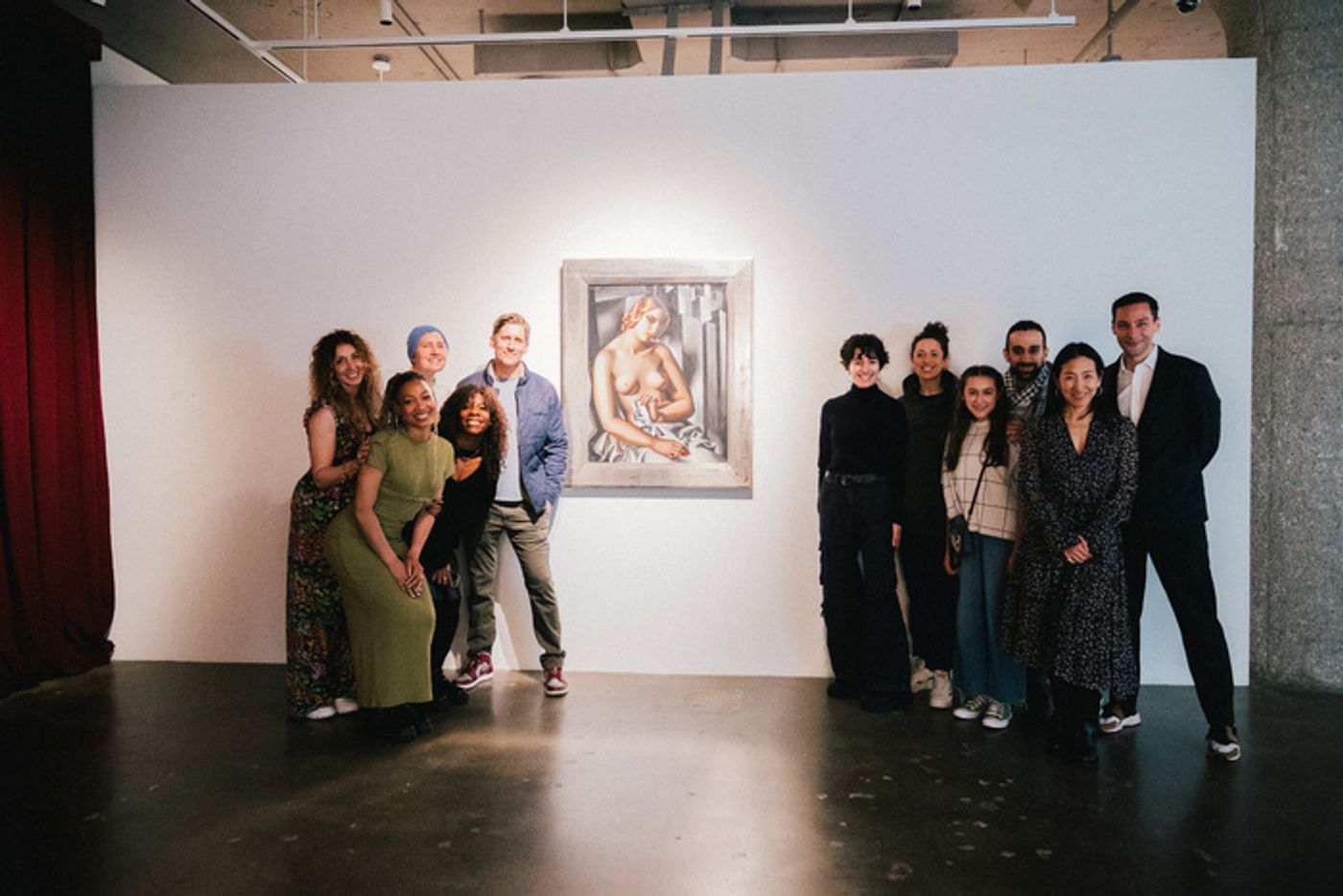 Photos: LEMPICKA Cast Visits 'The World of Tamara' at Sotheby's  Image