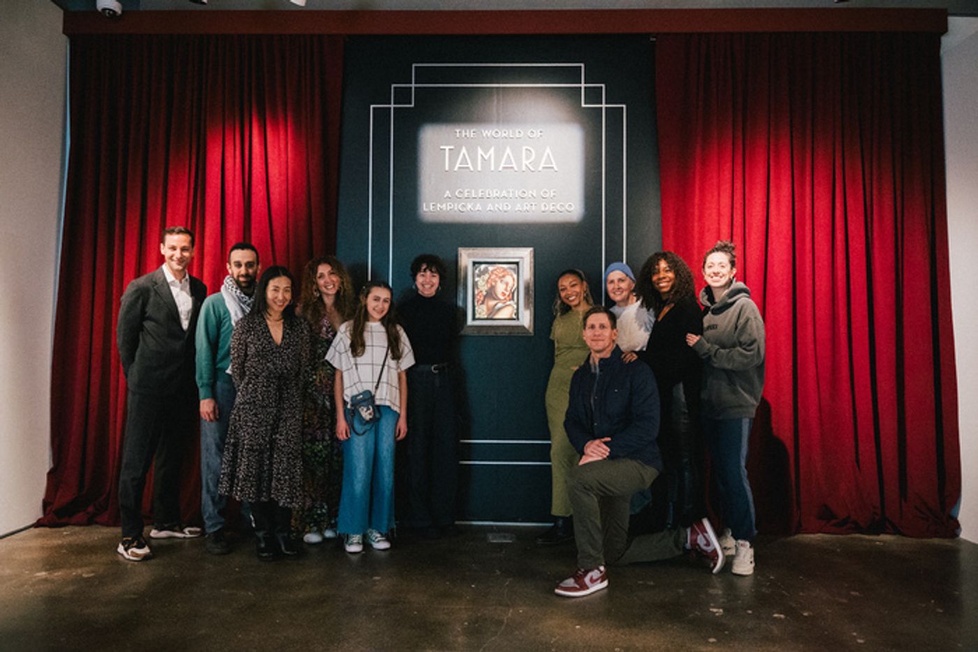 Photos: LEMPICKA Cast Visits 'The World of Tamara' at Sotheby's  Image
