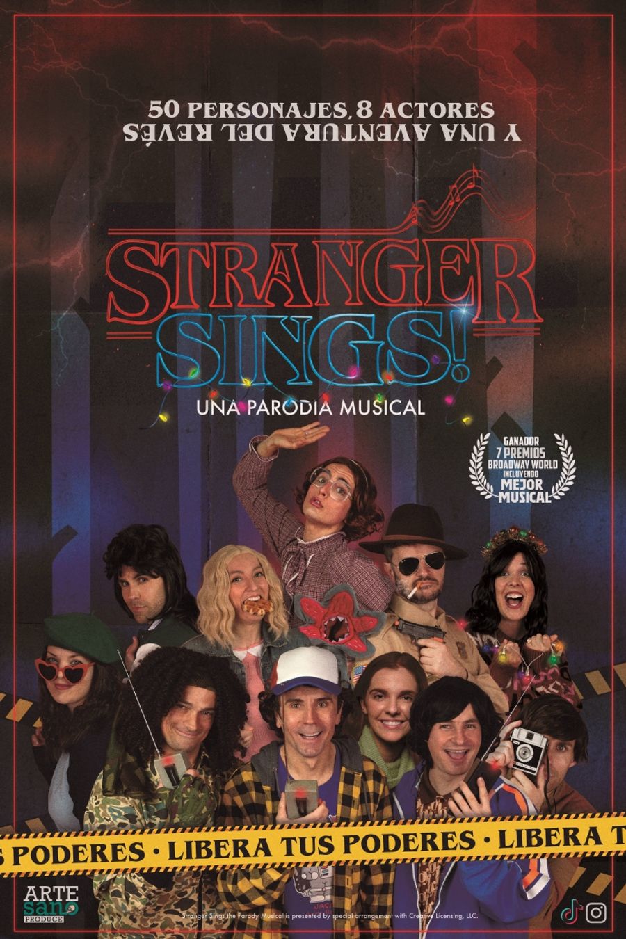 STRANGER SINGS! UNA PARODIA MUSICAL se estrena en Madrid Image